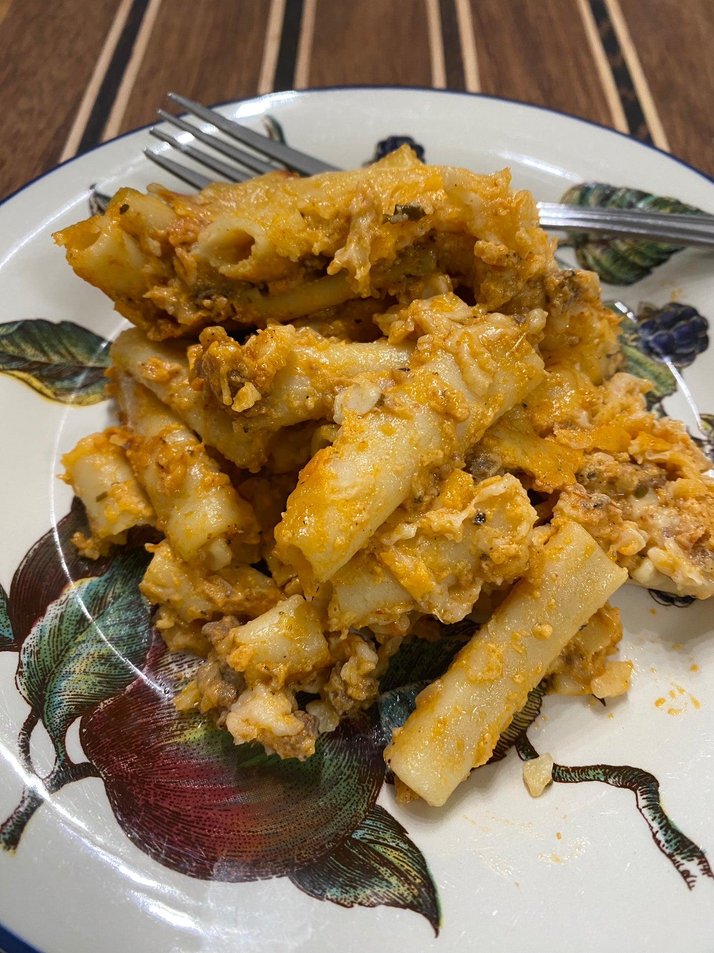 Triple Protein Baked Ziti