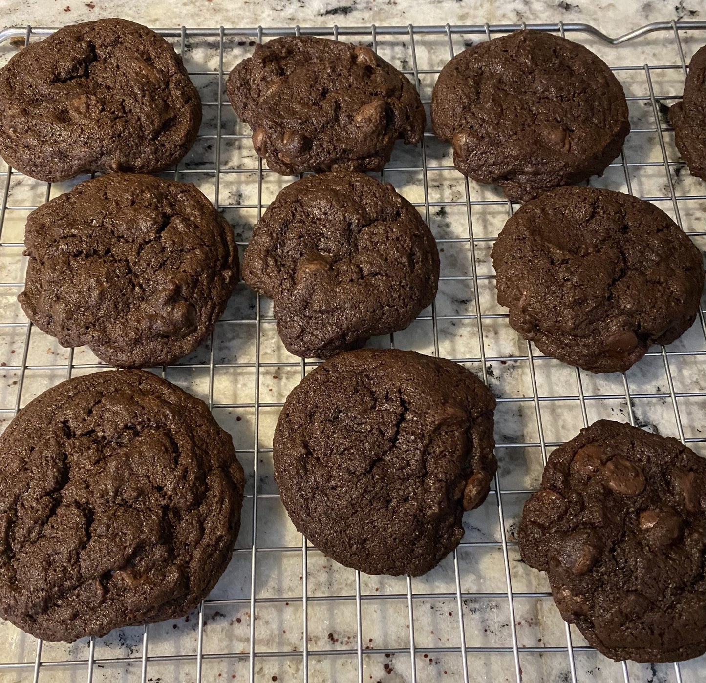 Thick Chocolate Cookies