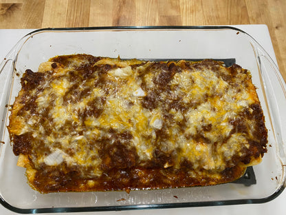 Blue Ribbon Cheese Enchiladas