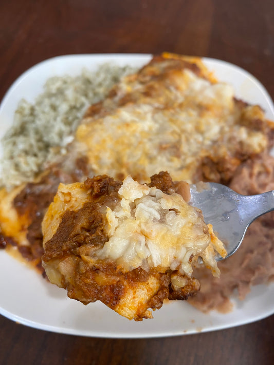 Blue Ribbon Cheese Enchiladas