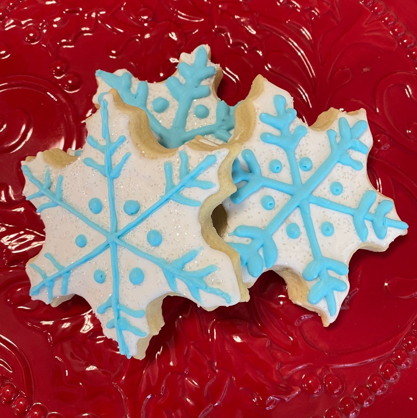 Cut Out Sugar Cookies and Soft Royal Icing
