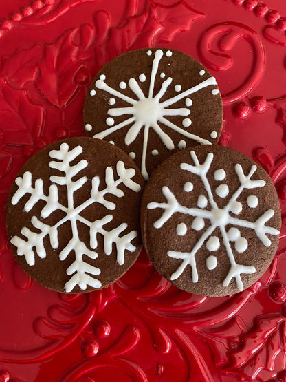 Cut Out Sugar Cookies and Soft Royal Icing
